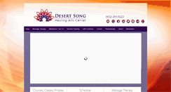 Desktop Screenshot of desertsongyoga.com